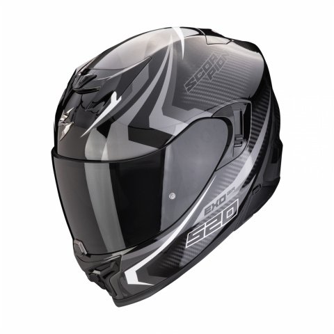 SCORPION KASK INTEGRALNY EXO-520 AIR  BK-SILVER-WH