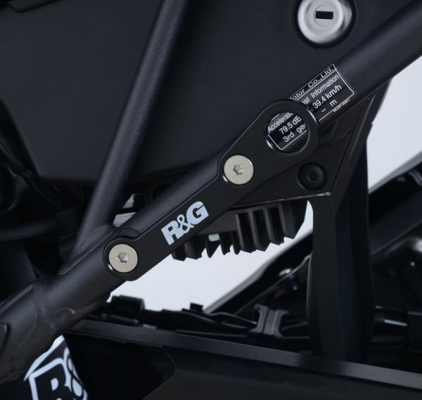 Uchwyty Na Pasy Transportowe RG Racing Honda Crf1000L Africa Twin Black