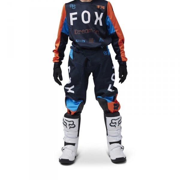 FOX SPODNIE OFF-ROAD JUNIOR 180 RACE SPEC MIDNIGHT