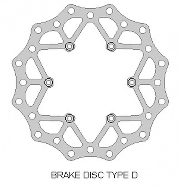 DELTA BRAKING ONL_DBD056D TARCZA HAMUL TYŁ BETA 2T