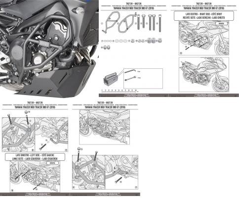 GIVI TN2139 OSŁONA SILNIKA GMOLE YAMAHA Tracer 900