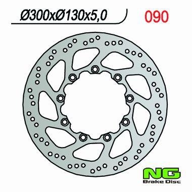 NG TARCZA HAMULCOWA PRZÓD KAWASAKI KLE 500 (91-03) NG090