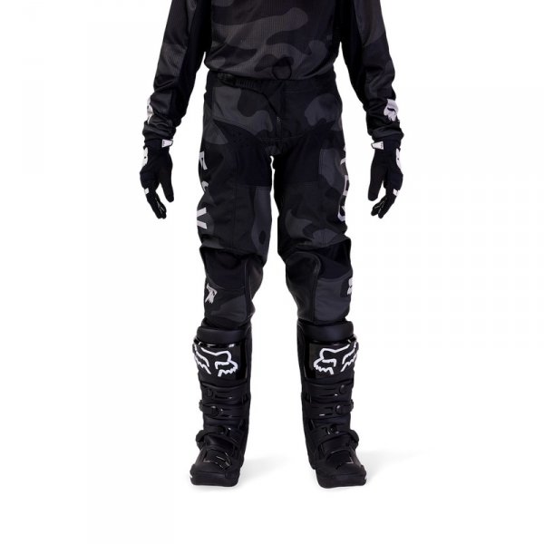 FOX SPODNIE OFF-ROAD JUNIOR 180 BNKR BLACK CAMO