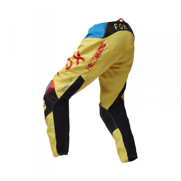 FOX SPODNIE OFF-ROAD 180 RACE SPEC PALE YELLOW
