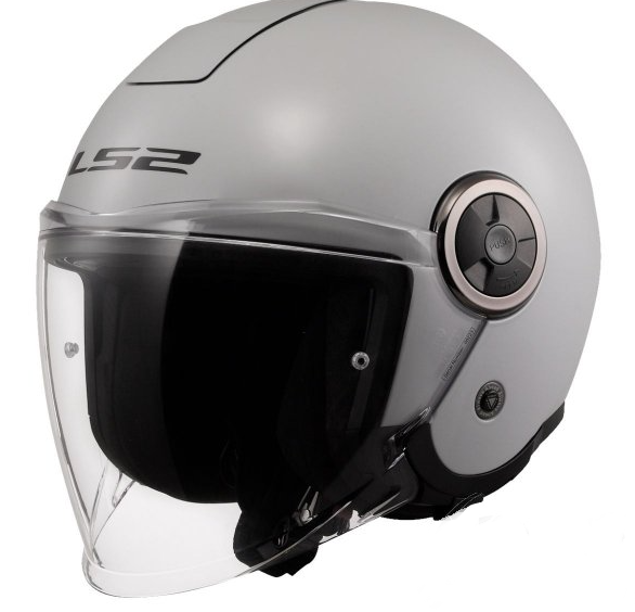 LS2 KASK OTWARTY OF620 CLASSY PEARL GREY-06