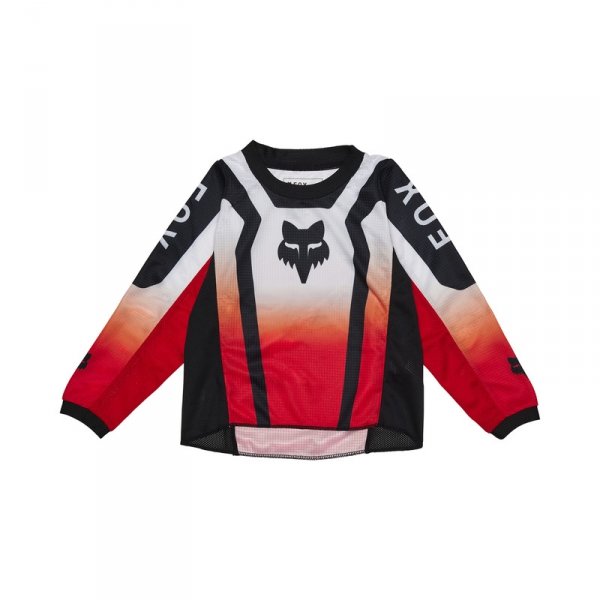 FOX BLUZA KIDS 180 LEAN FLUORESCENT RED