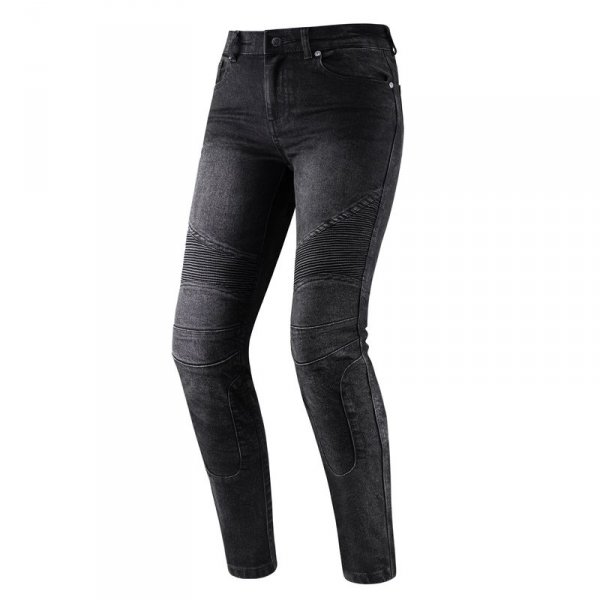 REBELHORN  JEANS MOTO VANDAL LADY DENIM WASHED BLA