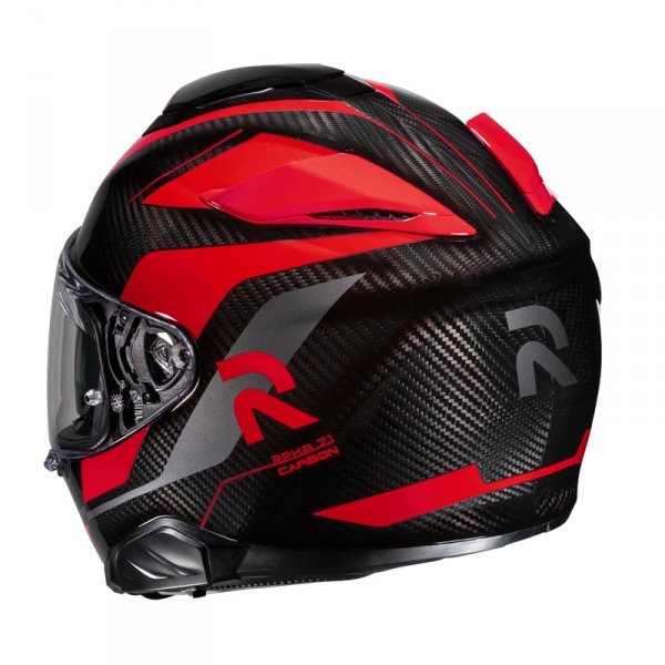 HJC KASK INTEGRALNY RPHA71 HAMIL CARBON BLACK/RED