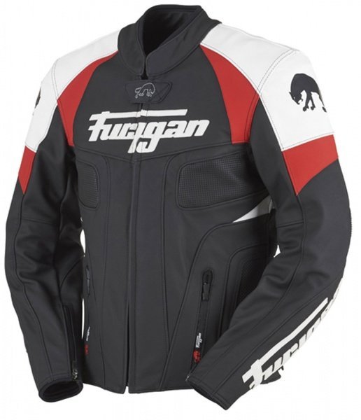 FURYGAN KURTKA MOTOCYKLOWA SKÓRZANA SHELBY RED