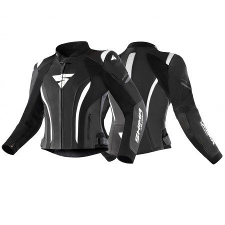 SHIMA KURTKA SKÓRZANA MIURA 2.0 JKT BLACK/WHITE