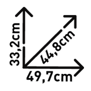 KAPPA KUFER CENTRALNY 35L MONOLOCK K355N2 CZER.ODB