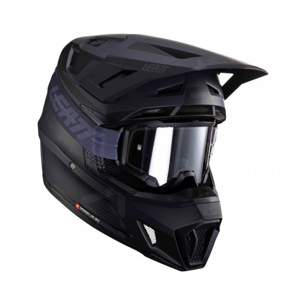 LEATT KASK Z GOGLAMI KIT MOTO 7.5 V24 STEALTH