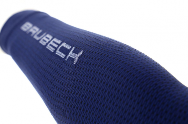Brubeck SB10060 Rękawki kolarskie unisex niebieski