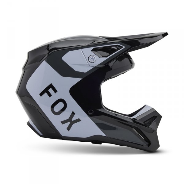 FOX KASK OFF-ROAD V1 LEAN BLACK