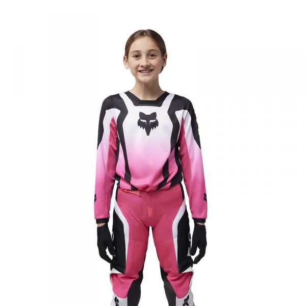 FOX SPODNIE OFF-ROAD JUNIOR GIRLS 180 LEAN BLA/PIN