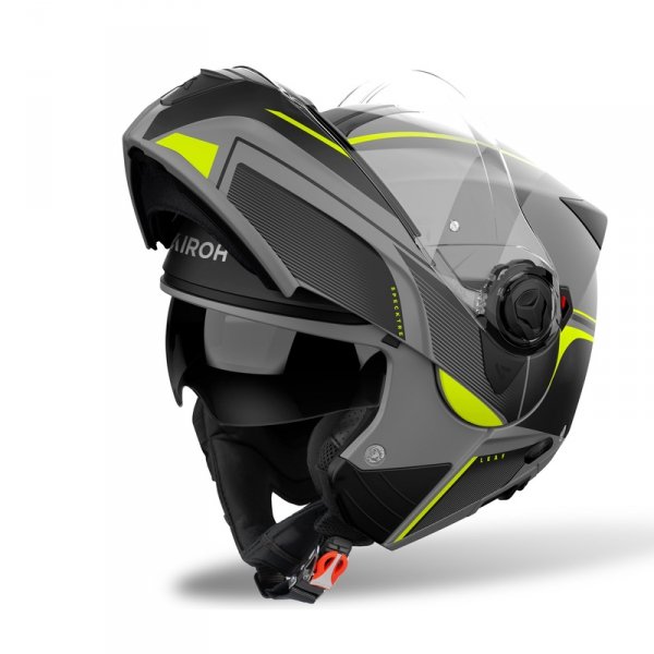 AIROH KASK SZCZĘKOWY SPECKTRE LEAF YELLOW MATT