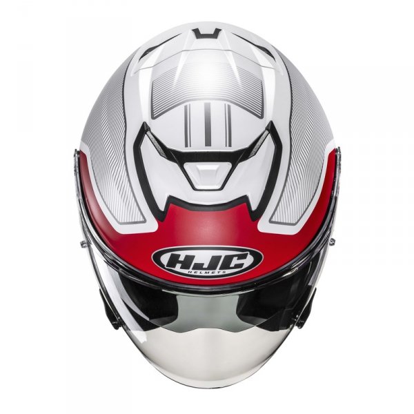HJC KASK OTWARTY I31 TEVIS GREY/RED