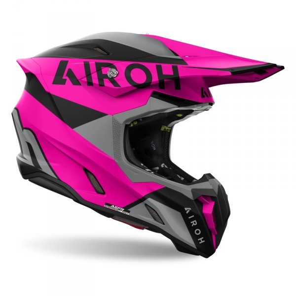 AIROH KASK OFF-ROAD TWIST 3 KING PINK MATT