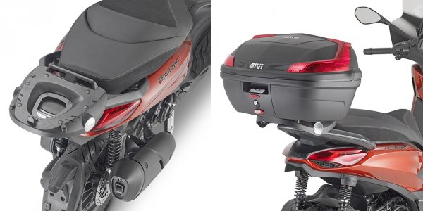 GIVI STELAŻ KUFRA CENTRALNEGO MONOLOCK PIAGGIO Be