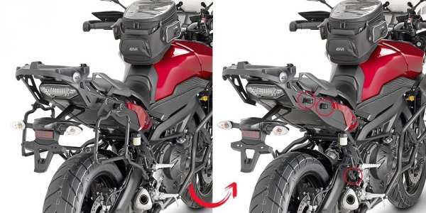 GIVI PLR2122 stelaż boczny do Yamaha MT-09 Tracer