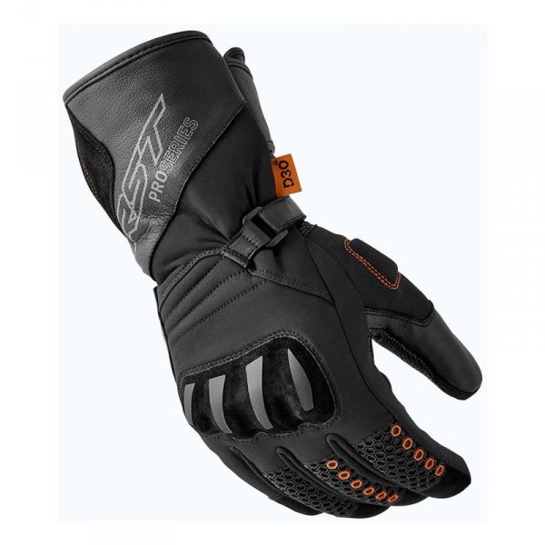 Rękawice motocyklowe RST Pro Series Artic D3O Wp Black