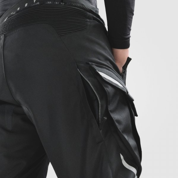 REBELHORN SPODNIE TEKSTYLNE CUBBY V BLACK/GREY