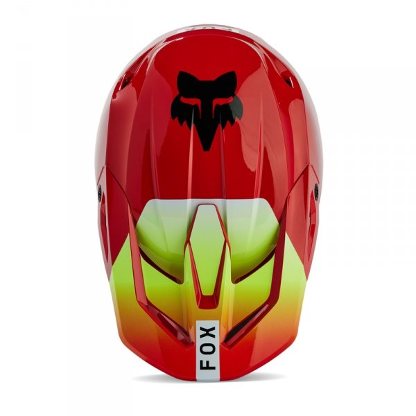 FOX KASK OFF-ROAD V1 BALLAST FLUORESCENT RED