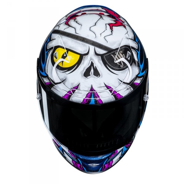 HJC KASK INTEGRALNY RPHA12 KRAKEN WHITE/BLUE