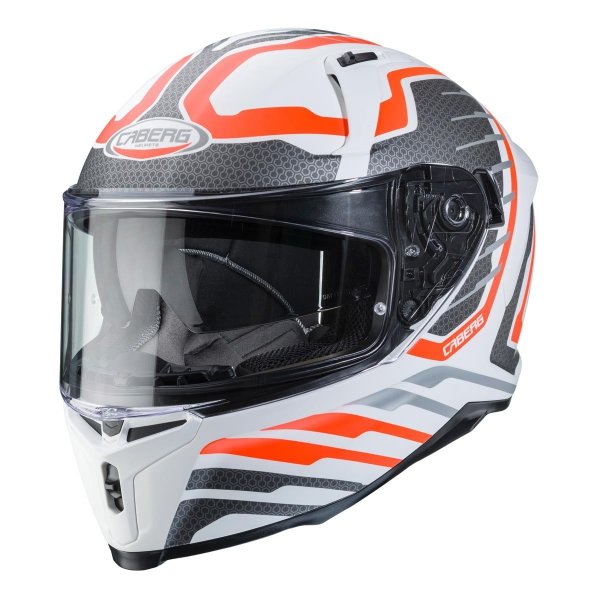 CABERG KASK INTEGRALNY AVALON FORGE BIAŁY/SZARY/PO