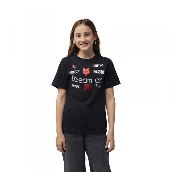 FOX T-SHIRT JUNIOR RS DREAM BLACK