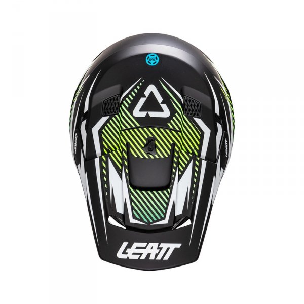 Kask motocyklowy z goglami junior Leatt Kit Moto 3.5 Storm Teal
