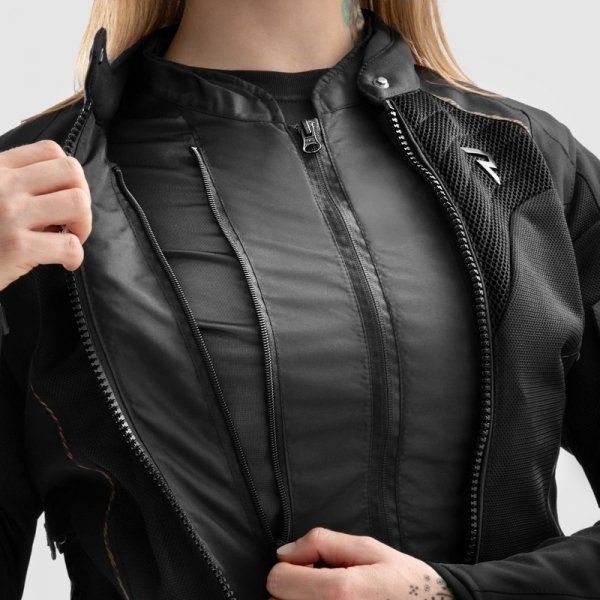 REBELHORN KURTKA TEKSTYLNA  JAX LADY BLACK/GOLD