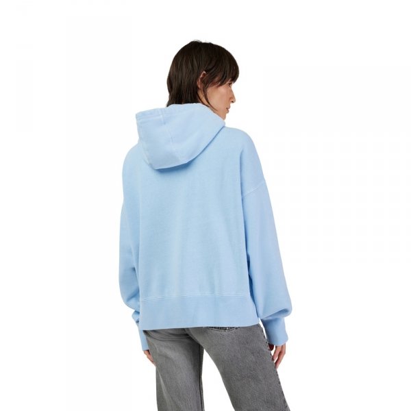 FOX BLUZA Z KAPTUREM LADY WORDMARK OVERSIZED BLUE