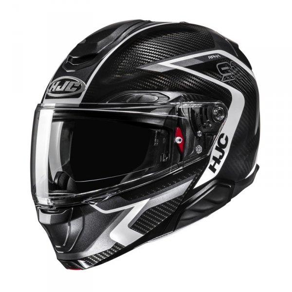 HJC KASK SYSTEMOWY RPHA91 CARBON LAGOS BLACK/WHITE