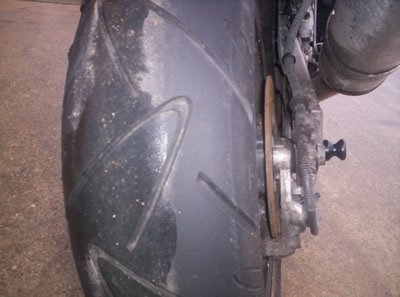 Rolki Wahacza RG Racing M12, Zxr750, Zx7-R, Zxr400 Black