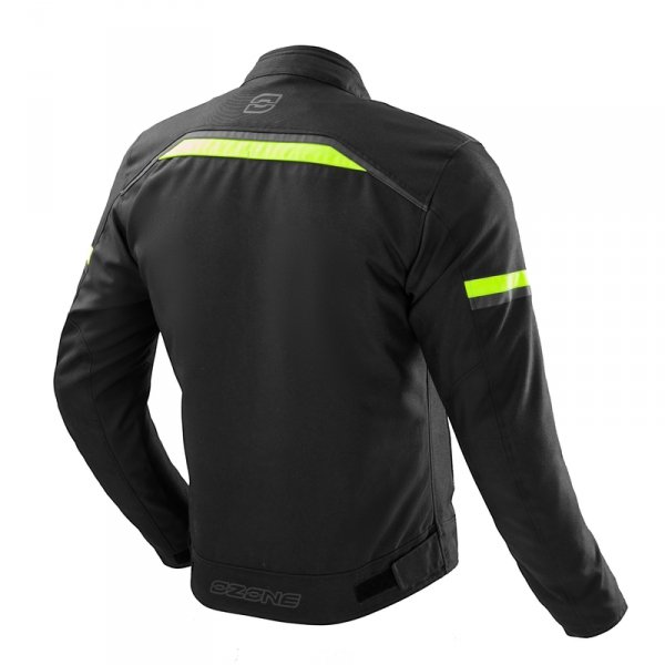OZONE KURTKA TEKSTYLNA NEO BLACK/FLO YELLOW