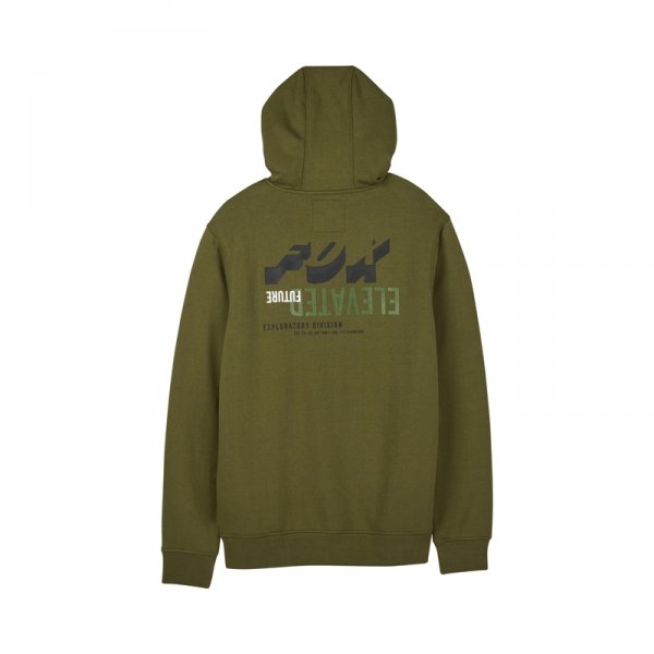 FOX BLUZA Z KAPTUREM LEO OLIVE GREEN