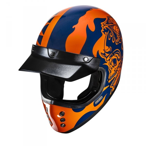 HJC KASK INTEGRACYJNY V60 FLAME BLACK/RED