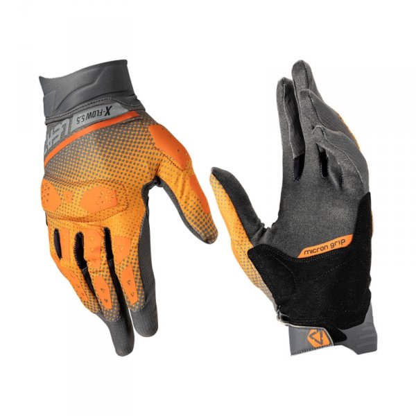 LEATT RĘKAWICE MOTOCYKL  ADV X-FLOW 5.5 ORANGE SHO