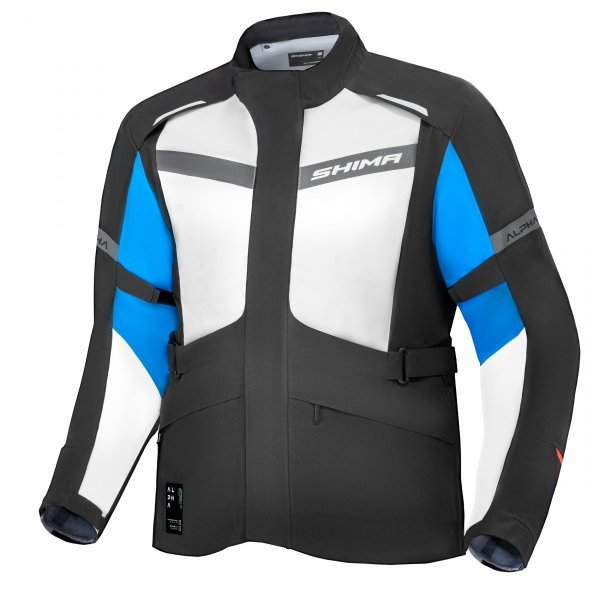 SHIMA KURTKA MOTOCYKLOWA  ALPHA MEN JKT BLUE