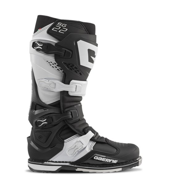 GAERNE BUTY CROSS/ENDURO MODEL SG-22 BLACK/WHITE