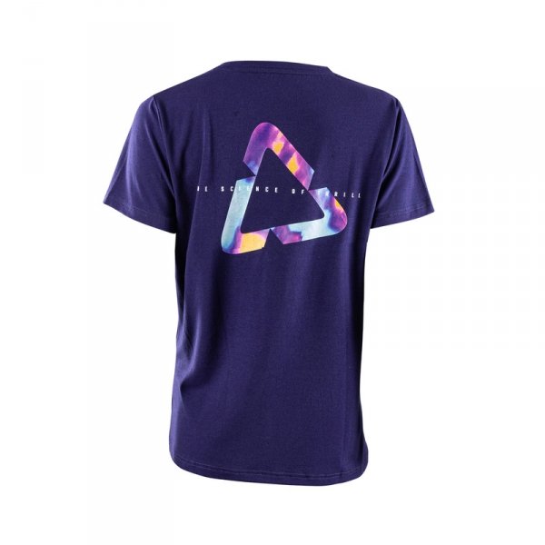 T-Shirt damski Leatt Core Galaxy Blue