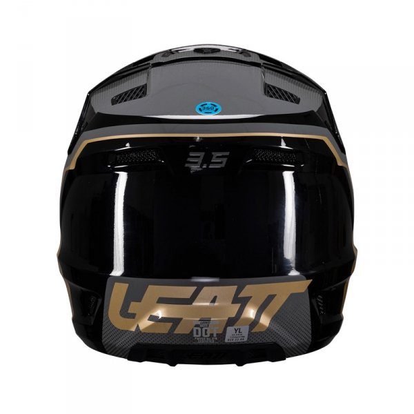 LEATT KASK Z GOGLAMI JUNIOR KIT MOTO 3.5 V25 BLACK
