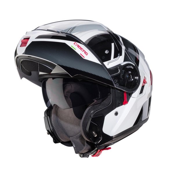 CABERG KASK SZCZĘKOWY FLIP-UP LEVO X BI/SZ/CZ/CZ