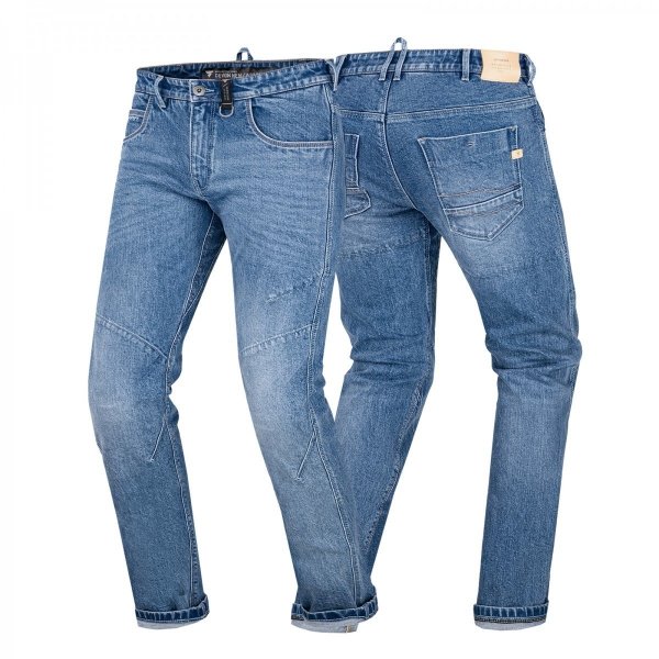 SHIMA JEANSY MOTOCYKLOWE DEVON MEN BLUE LONG