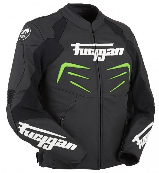 FURYGAN KURTKA MOTOCYKLOWA SKÓRZANA POWER GREEN