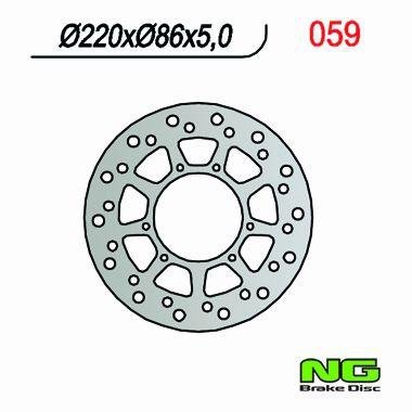 NG TARCZA HAMULCA TYŁ YAMAHA XT 600 E (95-03), XTZ 660 (91-94) NG059