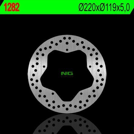 NG1282 TARCZA HAMULCOWA BMW S 1000 R/RR '09-'15 (220X119X5) (5X6,6MM)