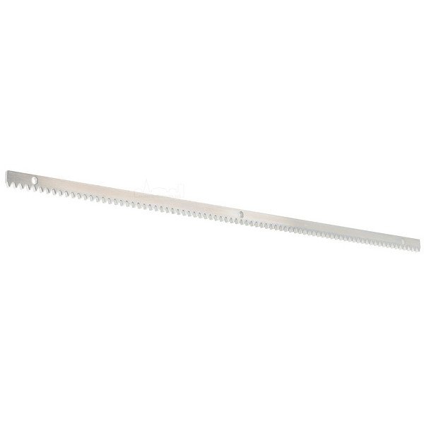 Listwa zębata metalowa, grubość 8 mm, długość 1 metr, do 1200 kg