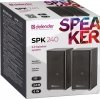 Głośniki Defender SPK-240 2.0 6W USB szaro-czarne